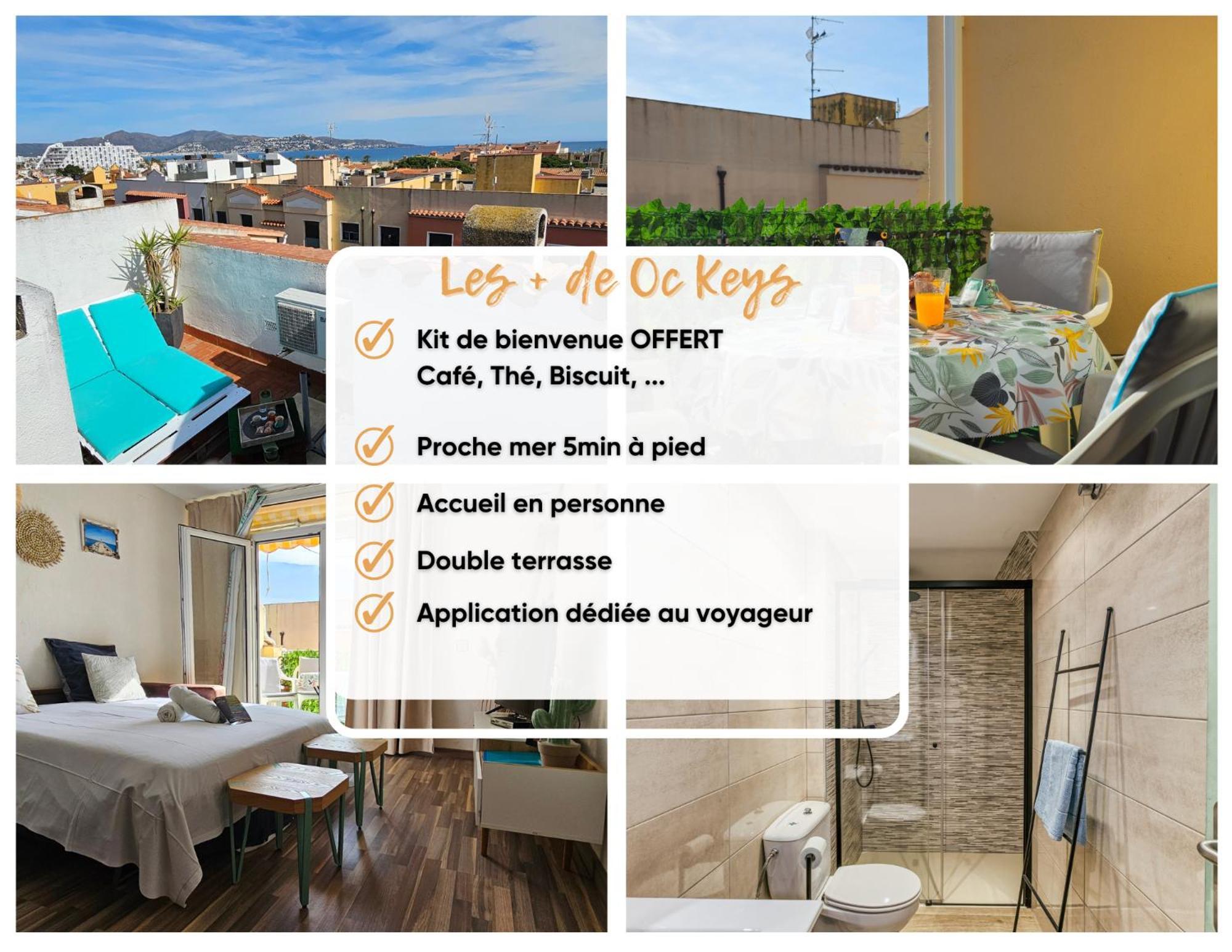 La Petite Venise Empuriabrava Solarium Vue Mer, 2 Terrasses Clim Parking Free Oc Keys Exterior foto